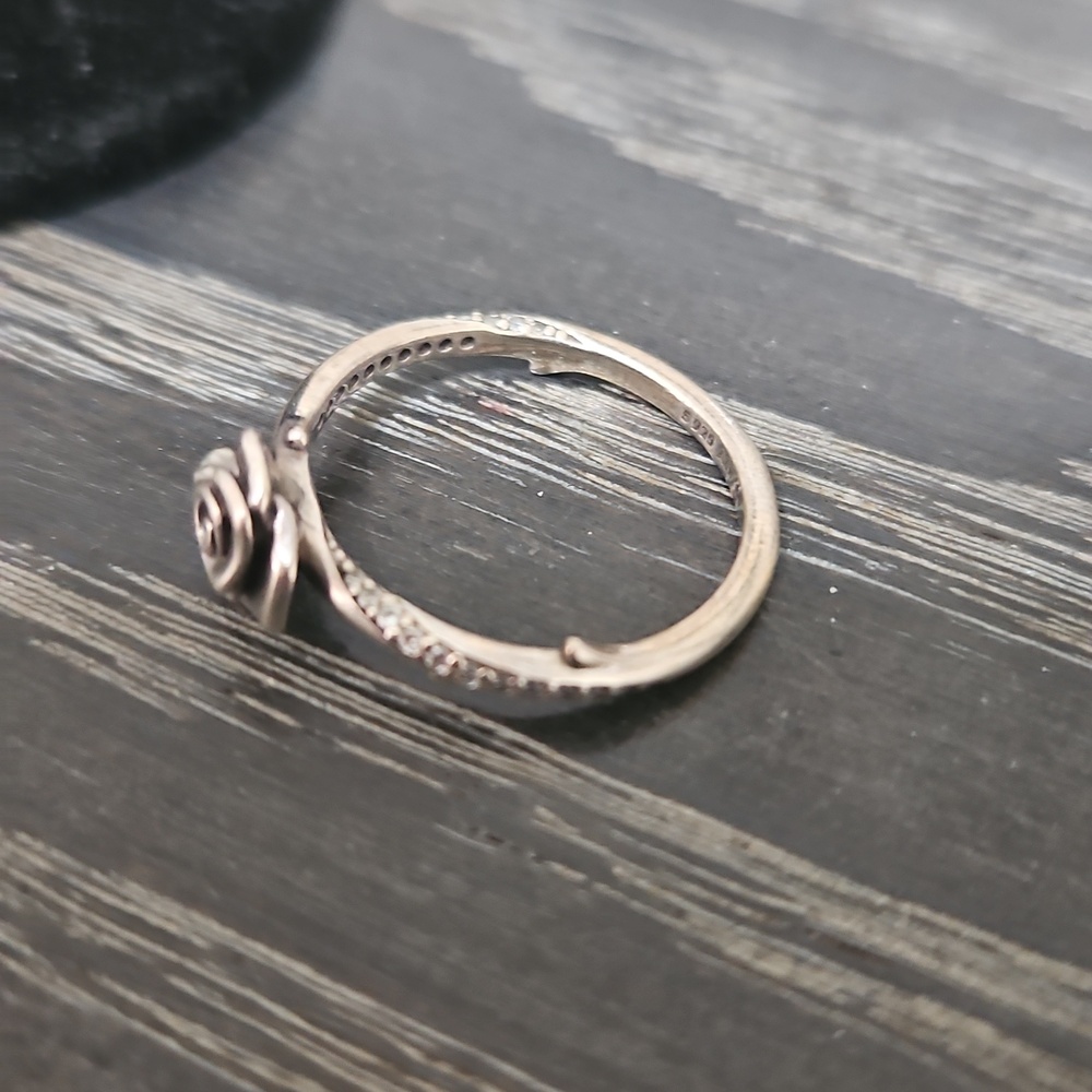 Pandora Rose In Bloom Ring 9 - Picture 2 of 4